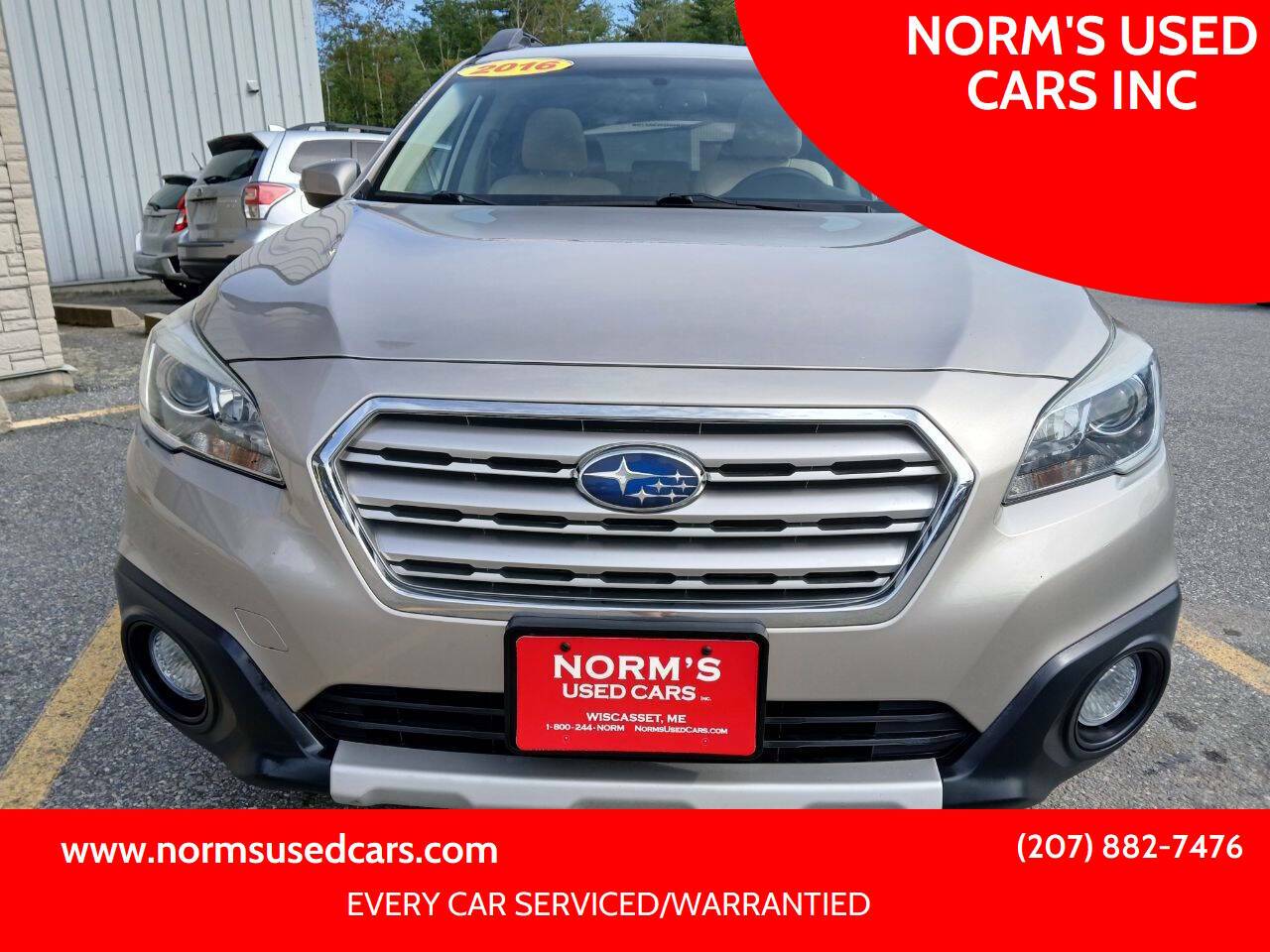 2016 Subaru Outback 2.5i Limited — SUV — 120,716 mi — Wiscasset, ME