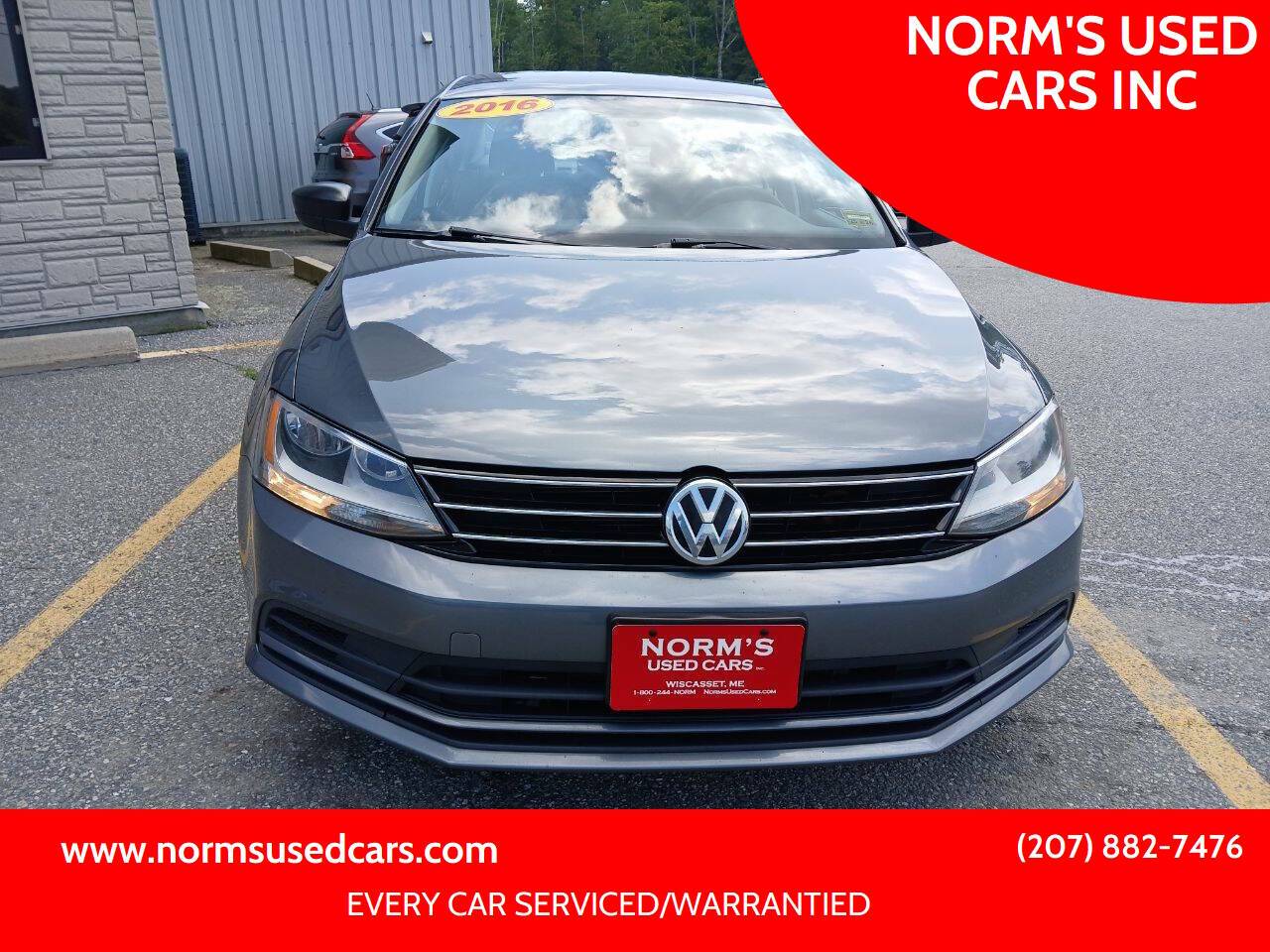 2016 Volkswagen Jetta 1.4T S — Sedan — 105,937 mi — Wiscasset, ME
