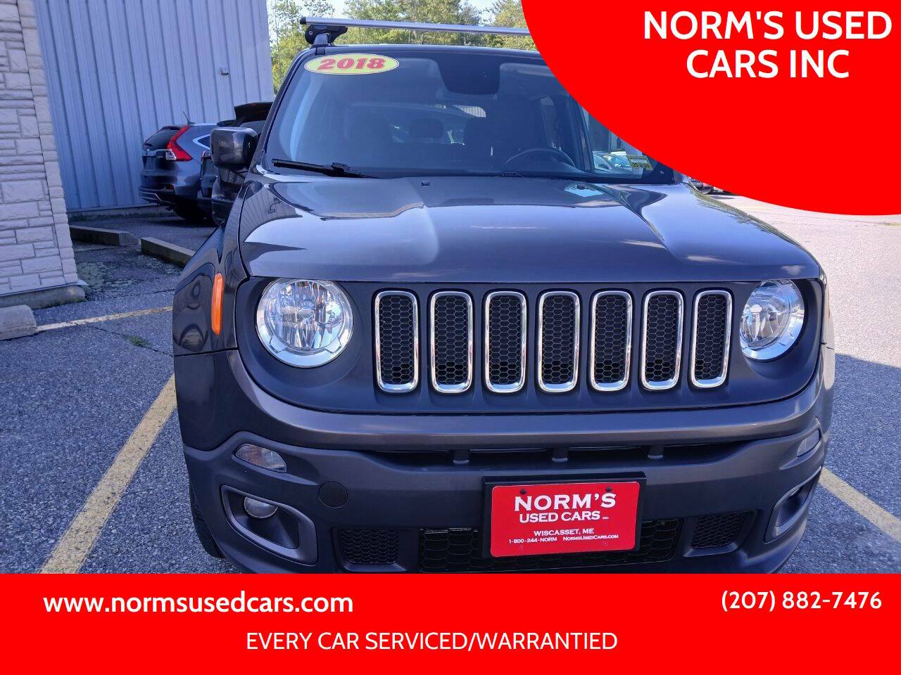 2018 Jeep Renegade Latitude — SUV — 99,556 mi — Wiscasset, ME