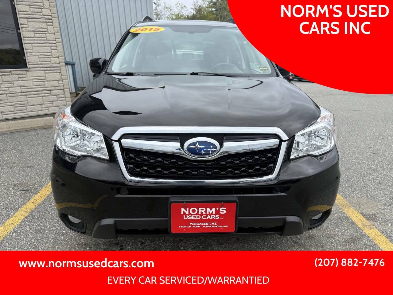2015 Subaru Forester 2.5i Limited — SUV — 121,159 mi — Wiscasset, ME