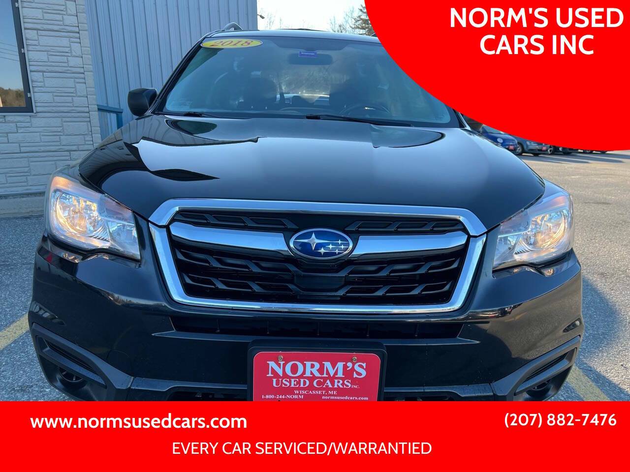 2018 Subaru Forester 2.5i — SUV — 101,499 mi — Wiscasset, ME