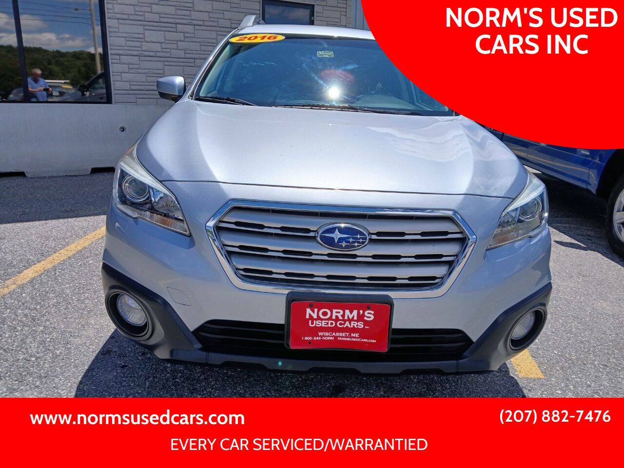 2016 Subaru Outback 2.5i Premium — SUV — 53,049 mi — Wiscasset, ME