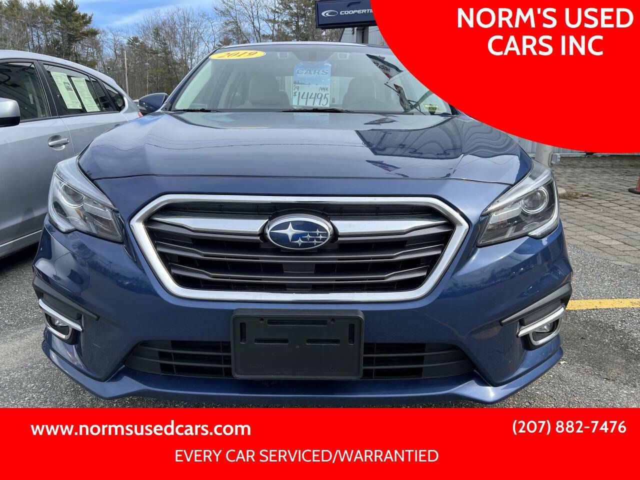 2019 Subaru Legacy 2.5i Limited — Sedan — 144,359 mi — Wiscasset, ME