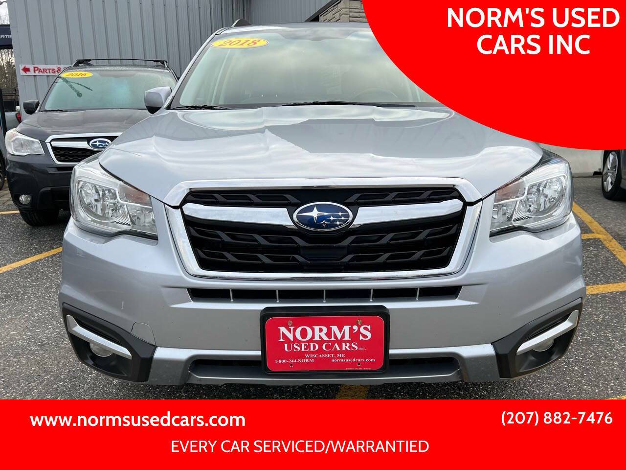 2018 Subaru Forester 2.5i Limited — SUV — 108,723 mi — Wiscasset, ME
