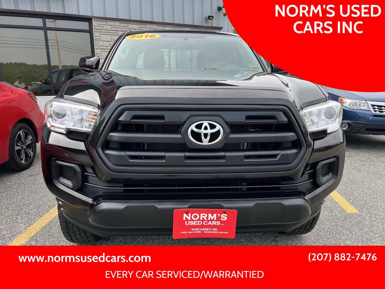 2016 Toyota Tacoma SR — Pickup Truck — 137,664 mi — Wiscasset, ME