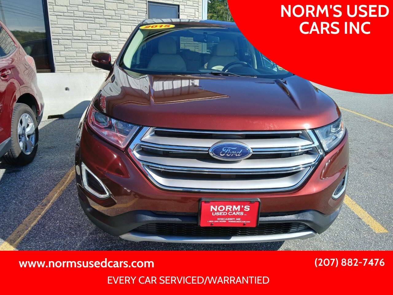 2015 Ford Edge SEL — SUV — 61,322 mi — Wiscasset, ME