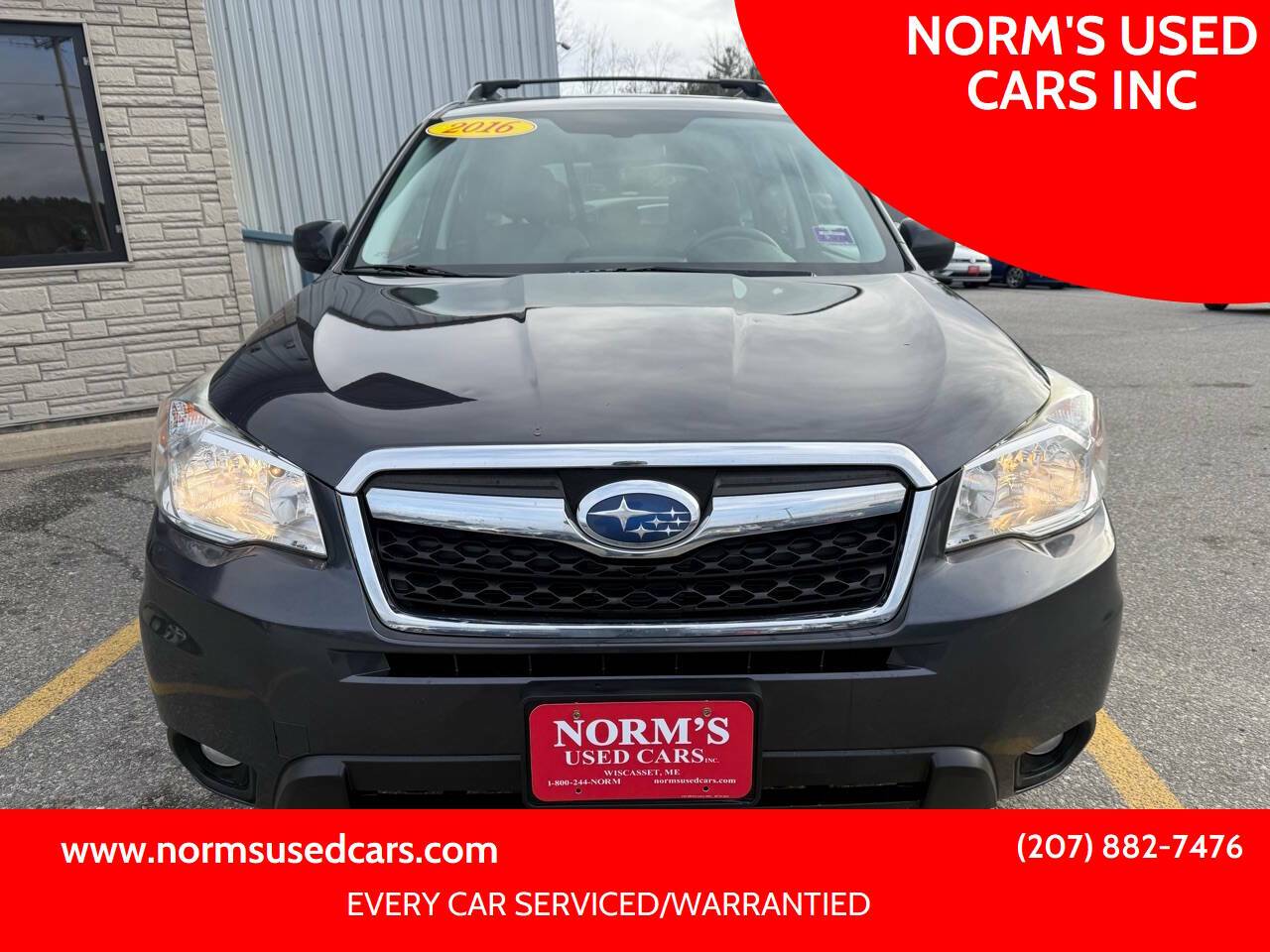 2016 Subaru Forester 2.5i Limited — SUV — 103,276 mi — Wiscasset, ME