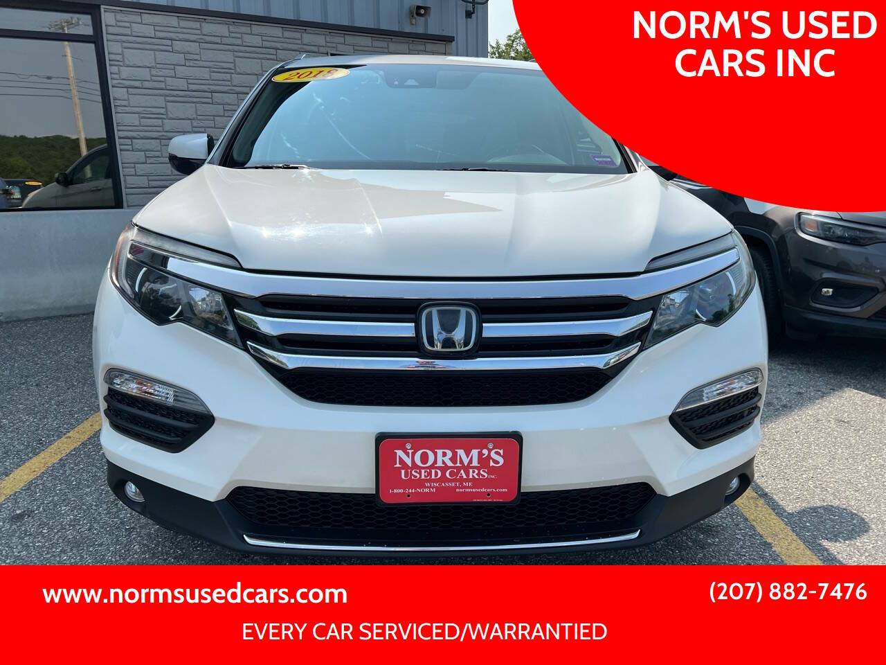 2018 Honda Pilot Elite — SUV — 73,673 mi — Wiscasset, ME