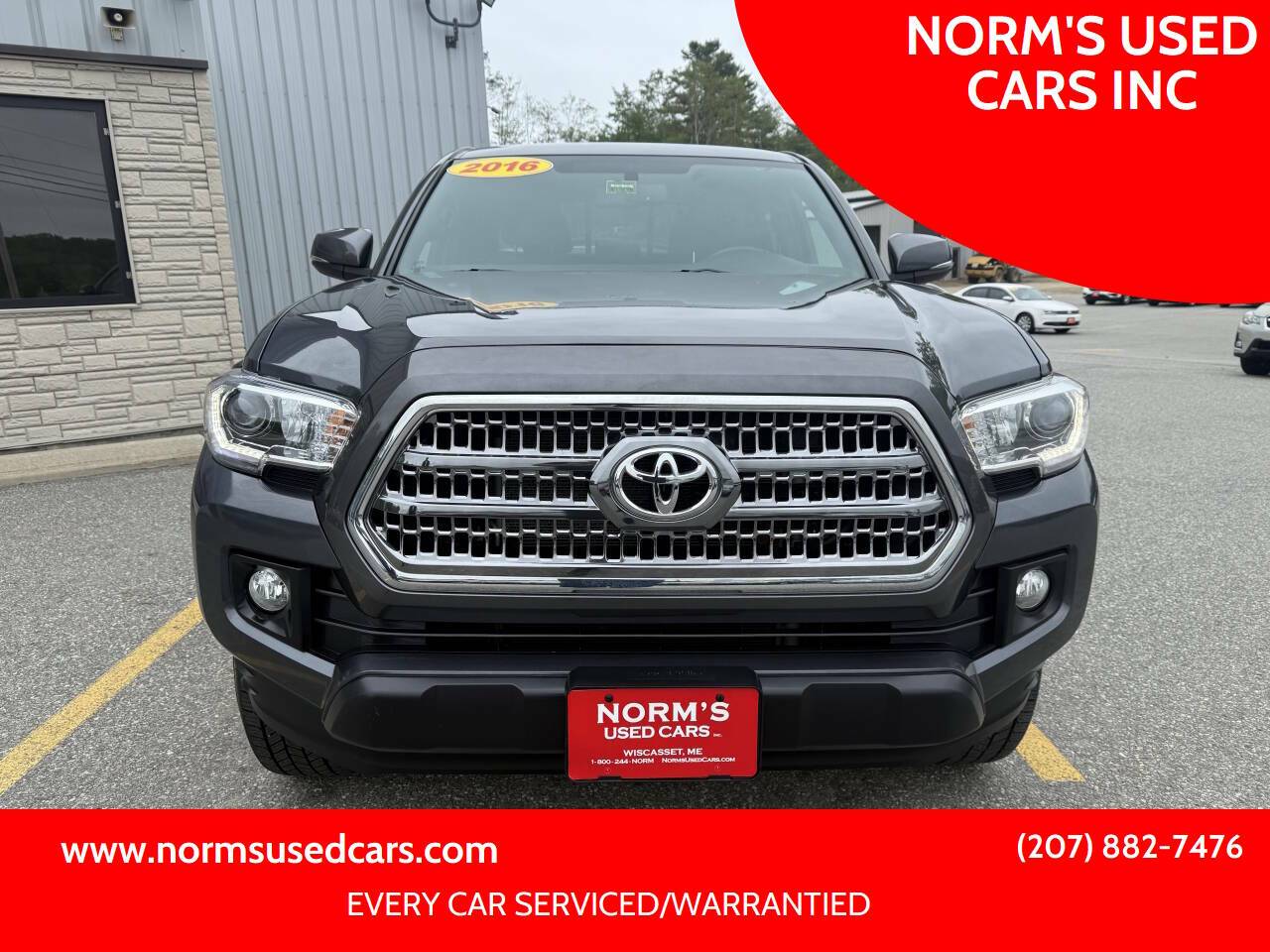 2016 Toyota Tacoma TRD Off Road — Pickup Truck — 163,909 mi — Wiscasset, ME