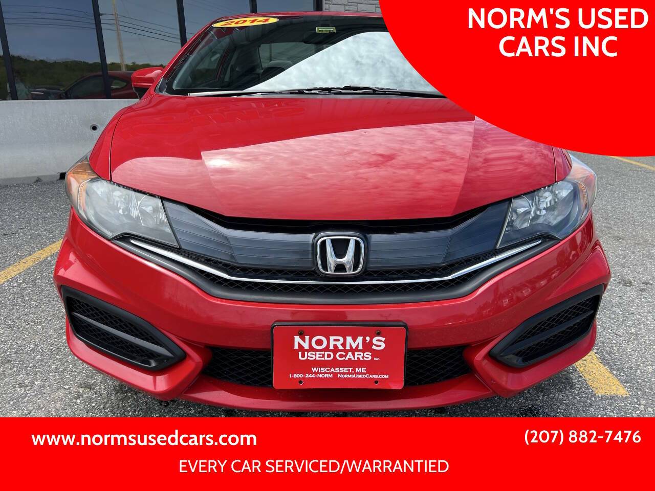 2014 Honda Civic EX — Coupe — 122,442 mi — Wiscasset, ME