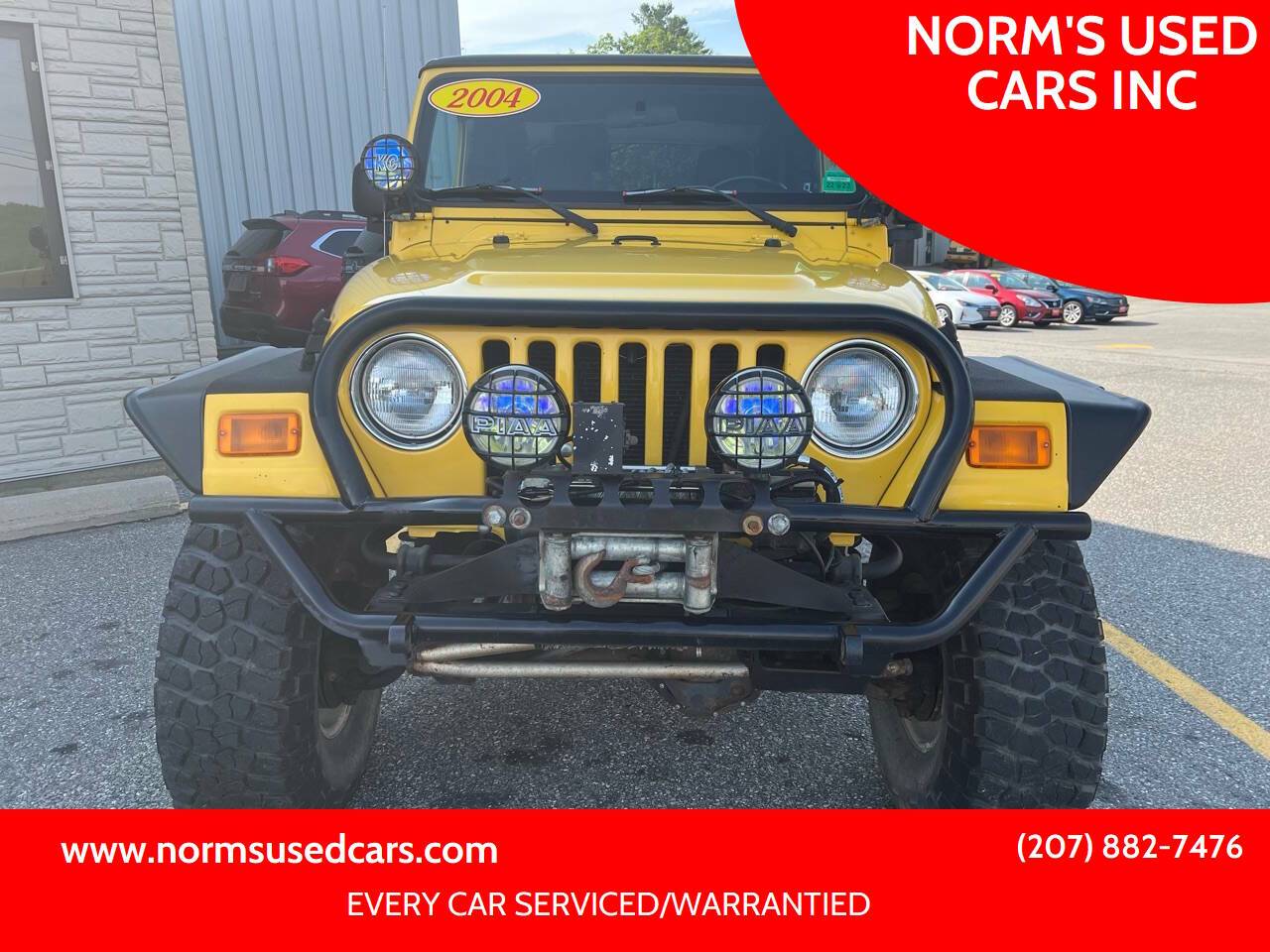 2004 Jeep Wrangler Rubicon — SUV — 54,387 mi — Wiscasset, ME