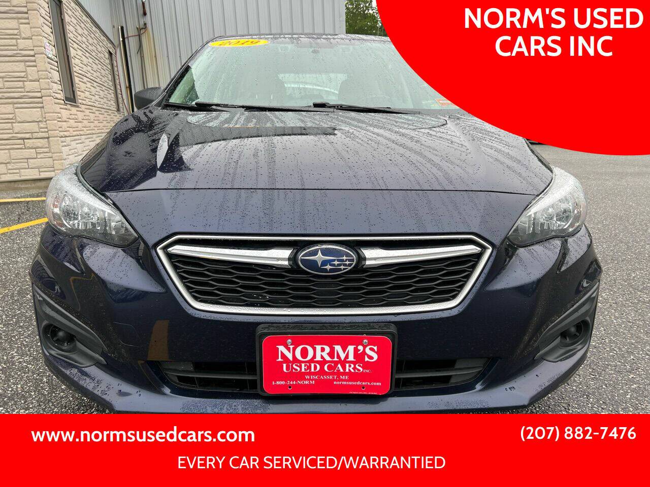 2019 Subaru Impreza 2.0i — Hatchback — 130,983 mi — Wiscasset, ME