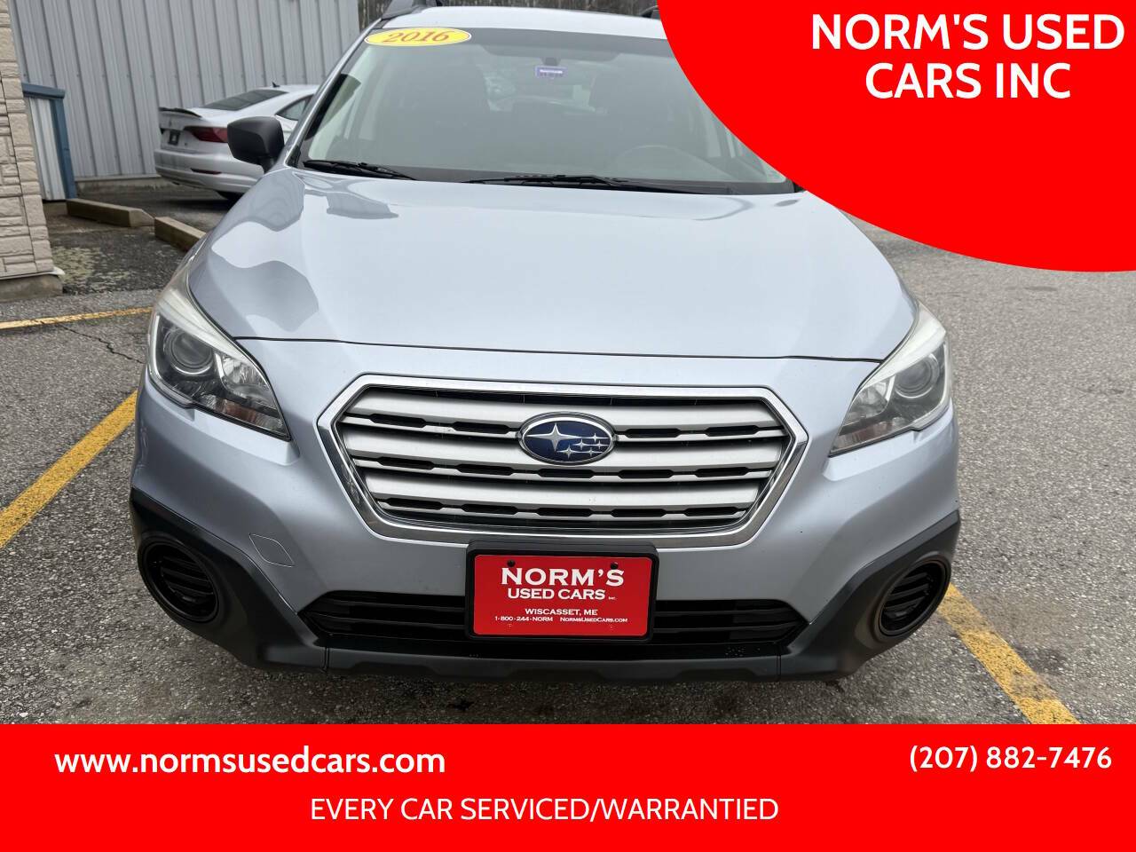 2016 Subaru Outback 2.5i — SUV — 215,792 mi — Wiscasset, ME
