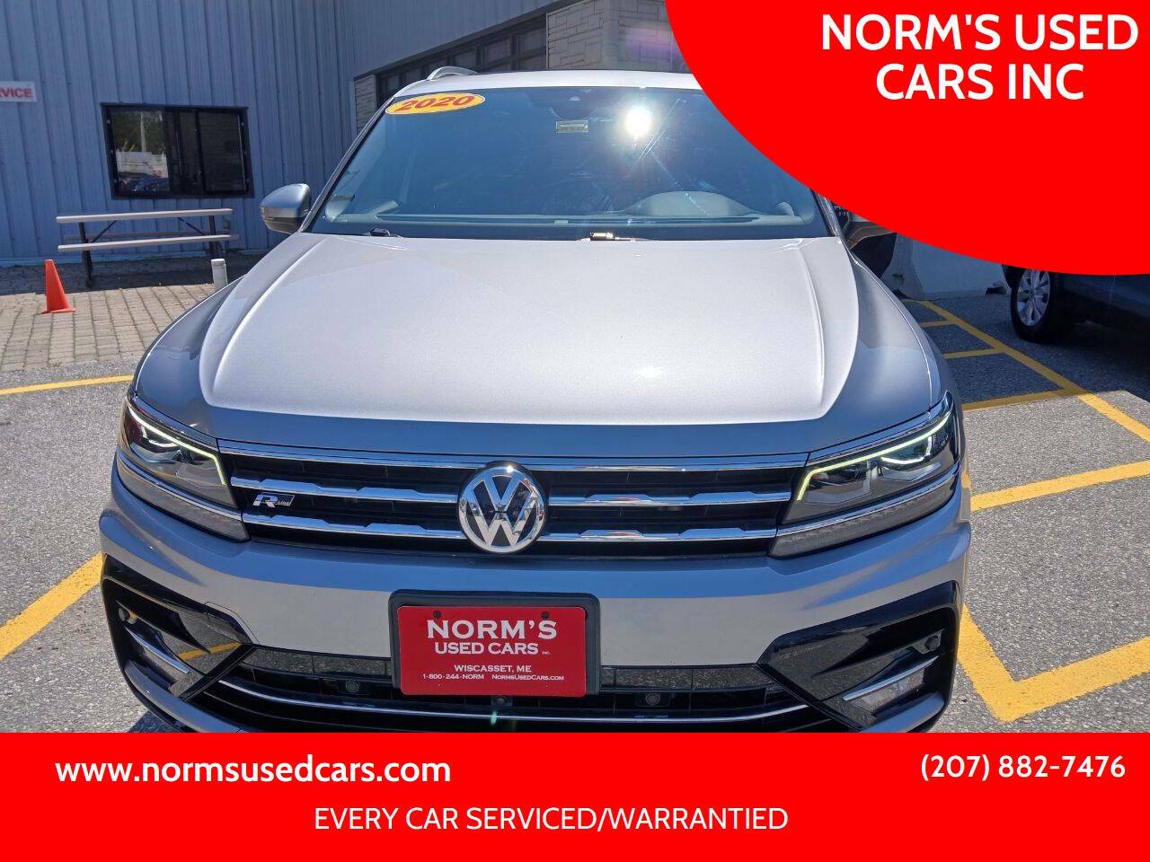 2020 Volkswagen Tiguan SEL Premium R-Line — SUV — 54,610 mi — Wiscasset, ME