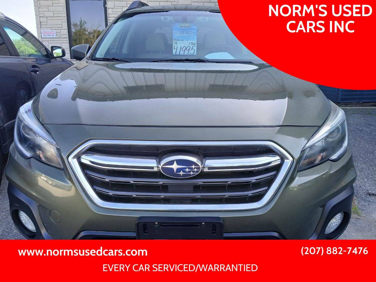 2019 Subaru Outback 2.5i Premium — SUV — 176,345 mi — Wiscasset, ME