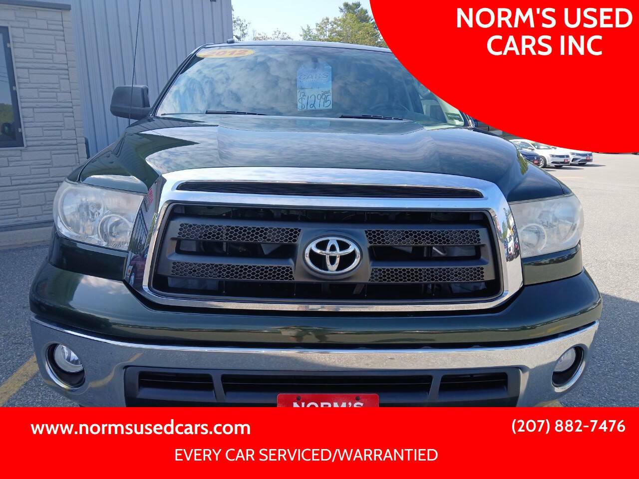 2012 Toyota Tundra Base — Pickup Truck — 200,698 mi — Wiscasset, ME