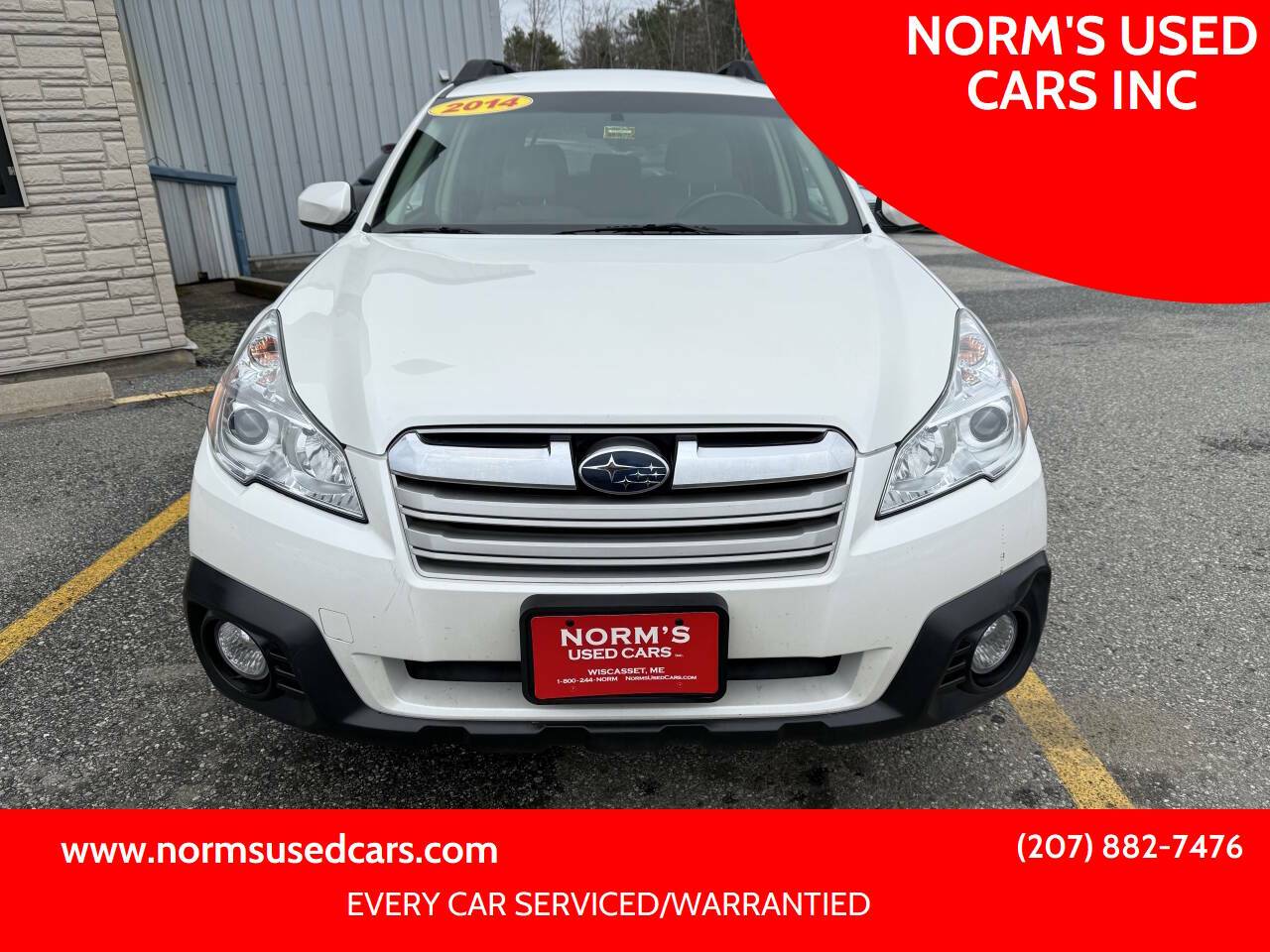 2014 Subaru Outback 2.5i Premium — SUV — 114,706 mi — Wiscasset, ME