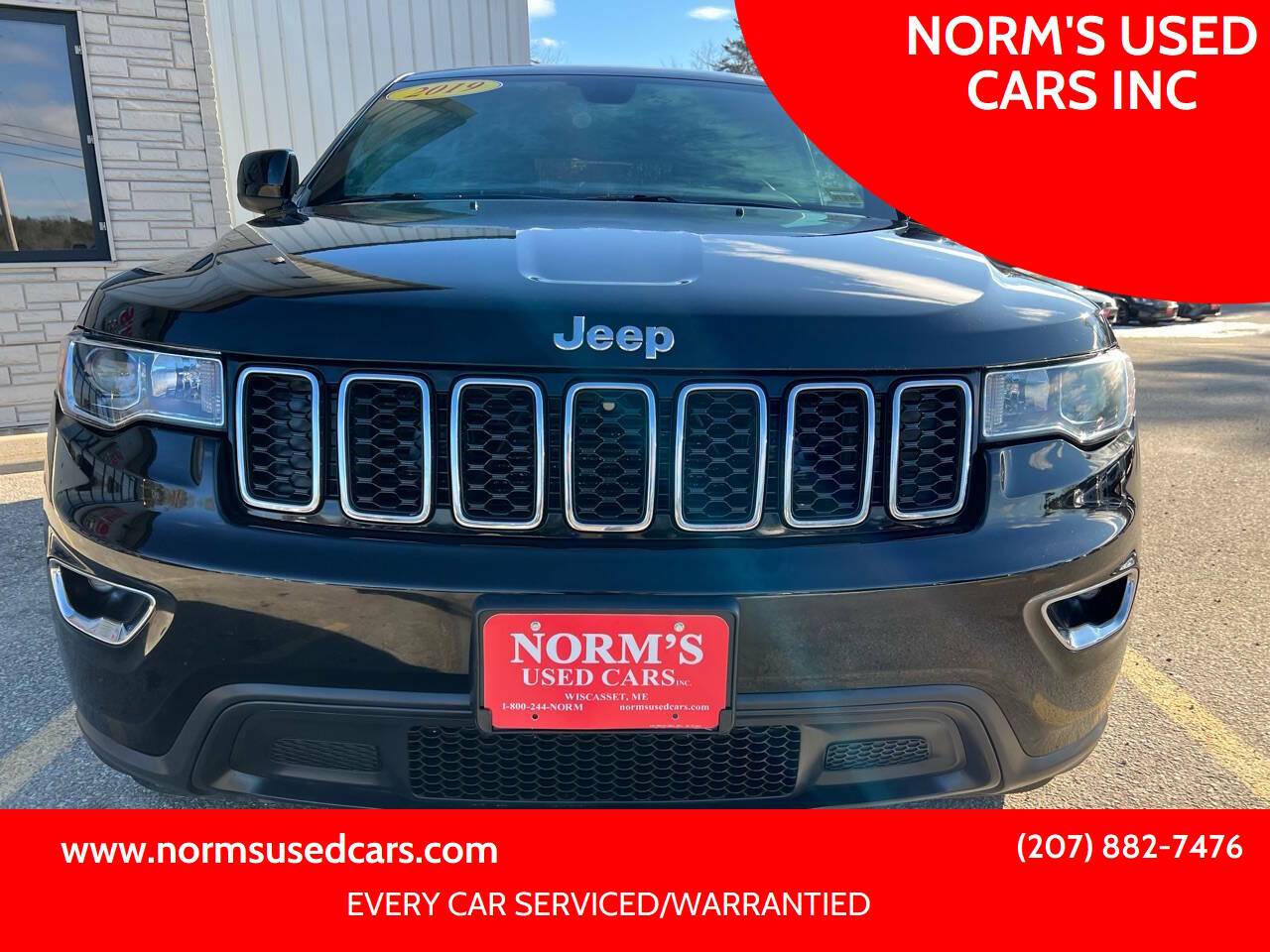 2019 Jeep Grand Cherokee Laredo E — SUV — 56,729 mi — Wiscasset, ME