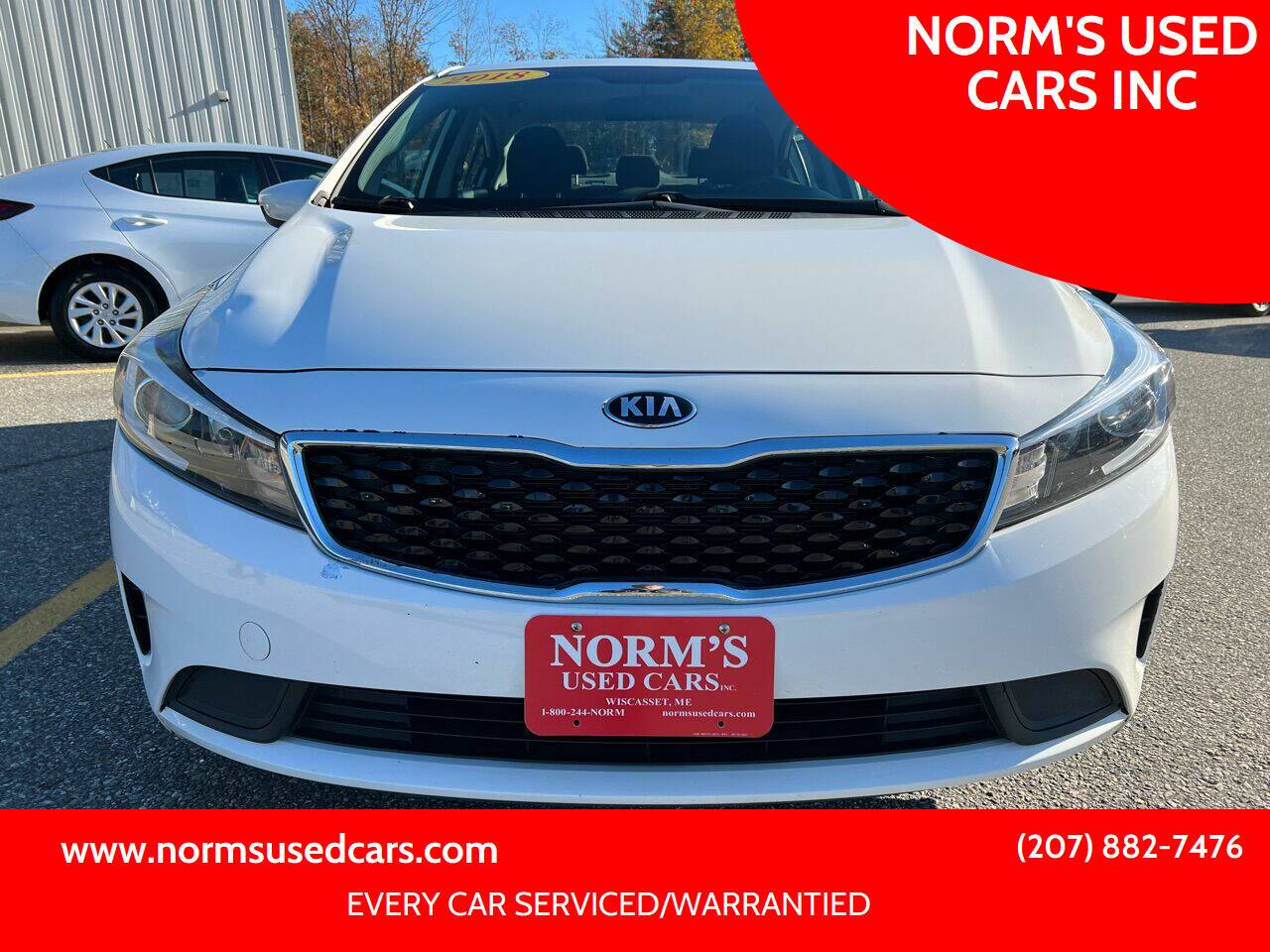 2018 Kia Forte LX — Sedan — 74,586 mi — Wiscasset, ME