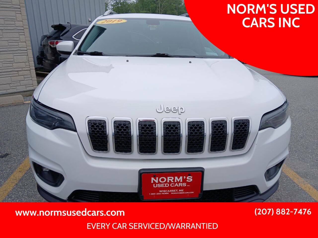 2019 Jeep Cherokee Latitude Plus — SUV — 120,249 mi — Wiscasset, ME