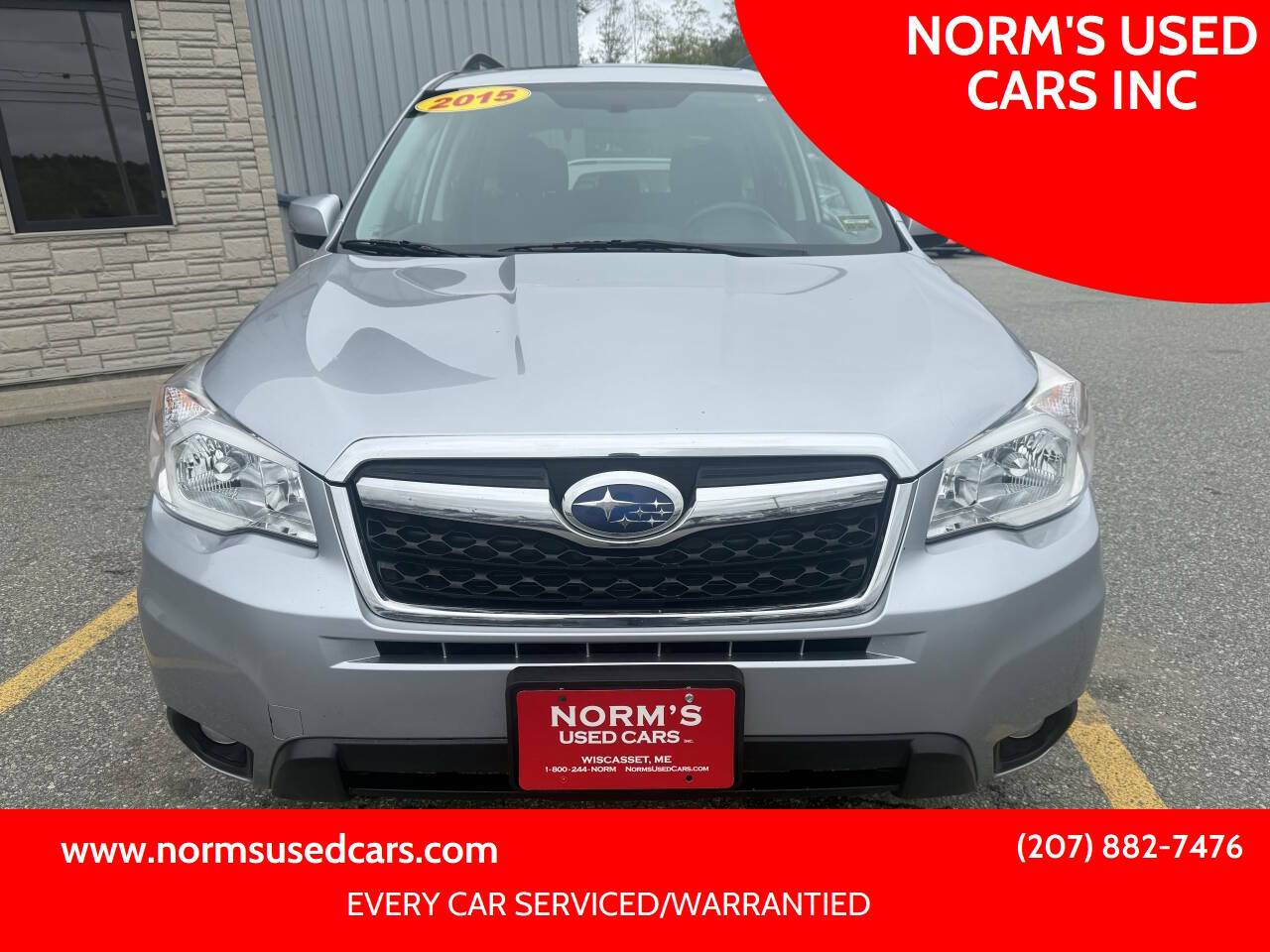 2015 Subaru Forester 2.5i Touring — SUV — 112,438 mi — Wiscasset, ME