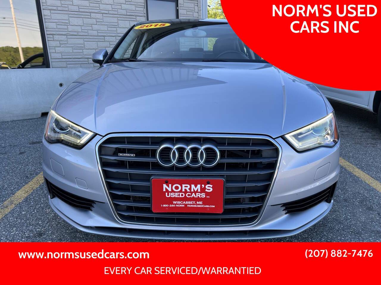 2015 Audi A3 Premium — Sedan — 95,913 mi — Wiscasset, ME