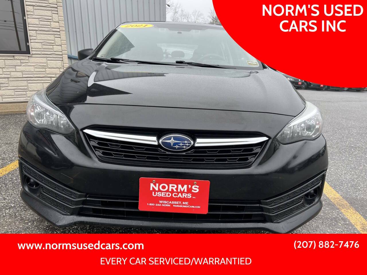 2021 Subaru Impreza 2.0i — Hatchback — 122,603 mi — Wiscasset, ME