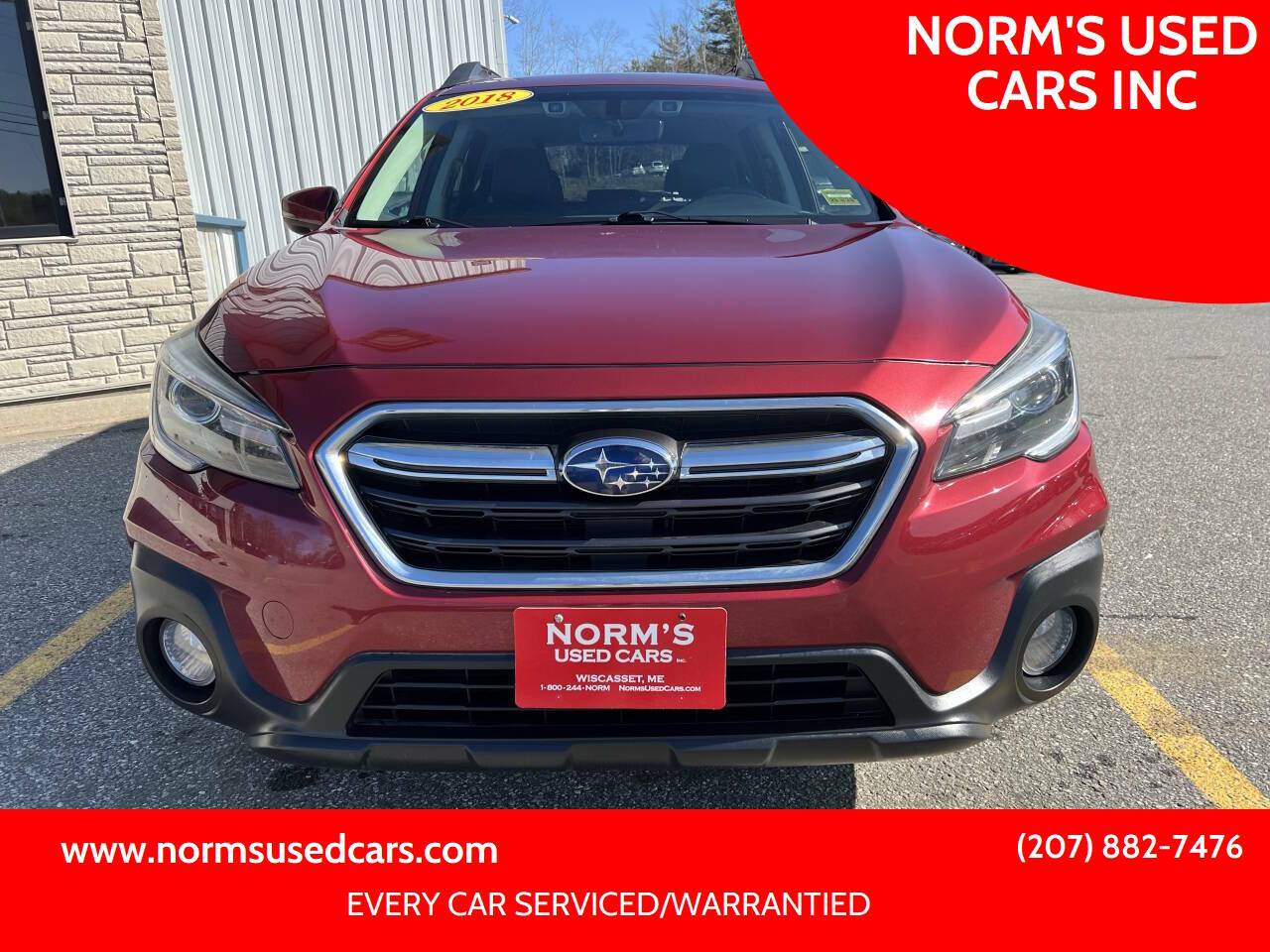 2018 Subaru Outback 2.5i Limited — SUV — 105,722 mi — Wiscasset, ME