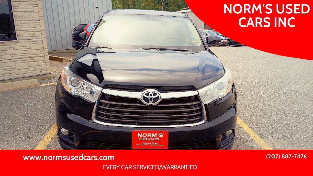 2014 Toyota Highlander LE Plus — SUV — 139,955 mi — Wiscasset, ME
