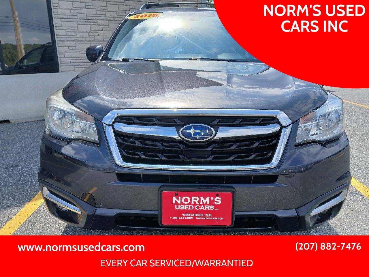 2018 Subaru Forester 2.5i Premium — SUV — 143,385 mi — Wiscasset, ME