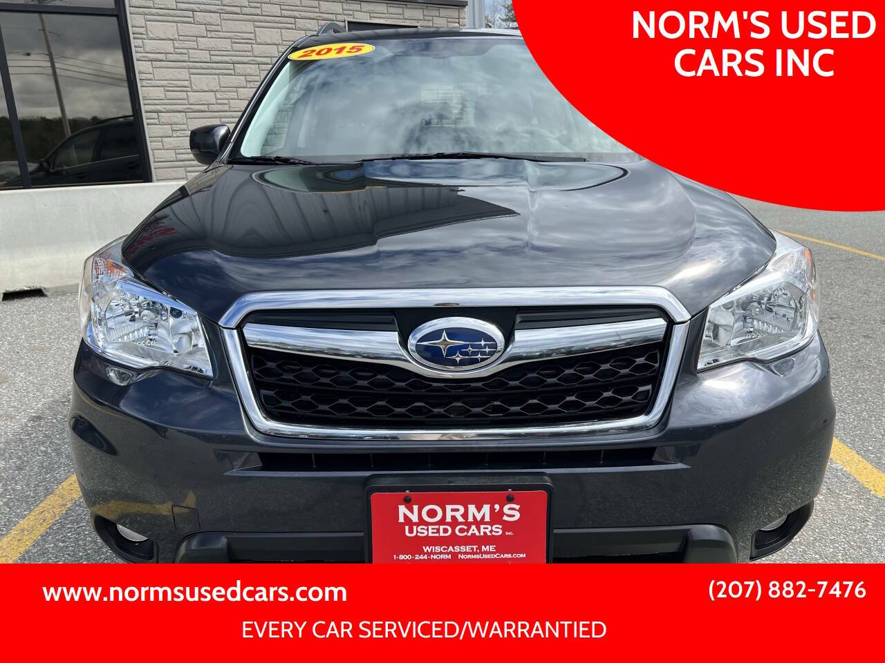 2015 Subaru Forester 2.5i Limited — SUV — 105,386 mi — Wiscasset, ME