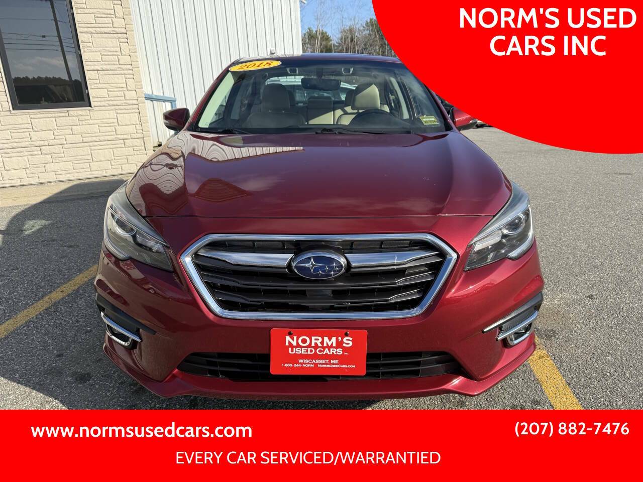 2018 Subaru Legacy 2.5i Limited — Sedan — 68,919 mi — Wiscasset, ME