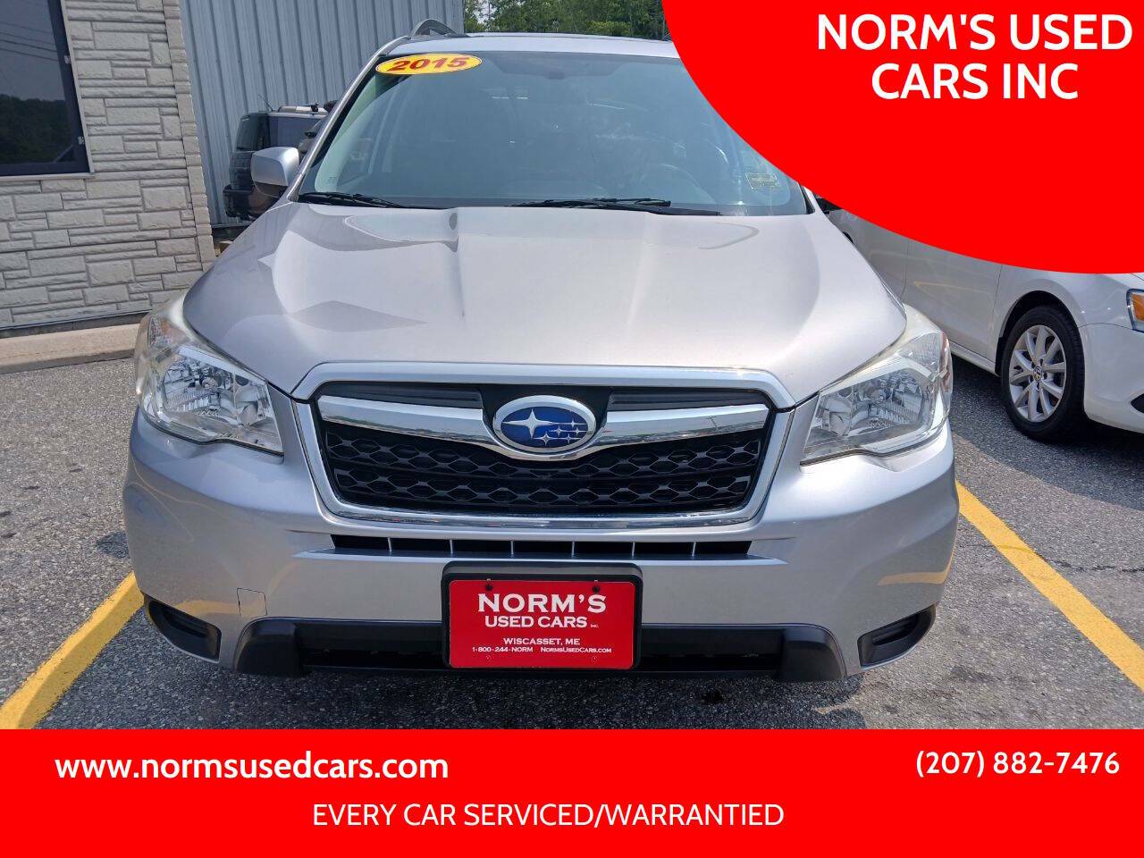 2015 Subaru Forester 2.5i Premium — SUV — 129,780 mi — Wiscasset, ME