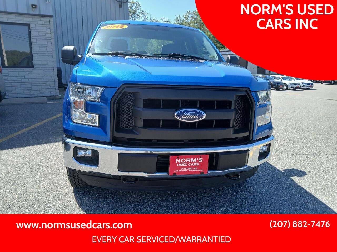 2016 Ford F-150 XL — Pickup Truck — 115,913 mi — Wiscasset, ME