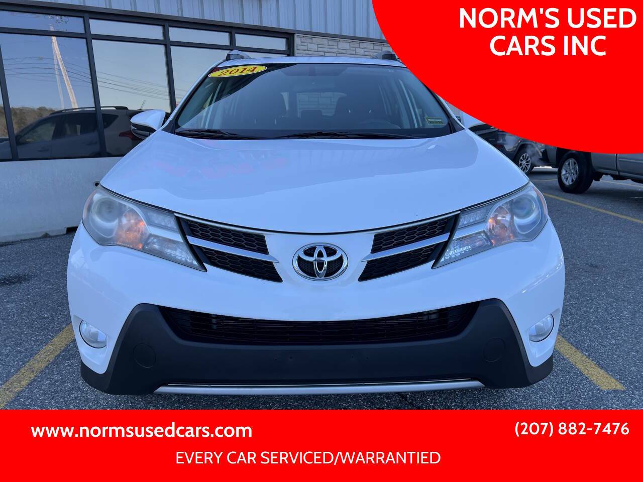 2014 Toyota RAV4 XLE — SUV — 100,651 mi — Wiscasset, ME