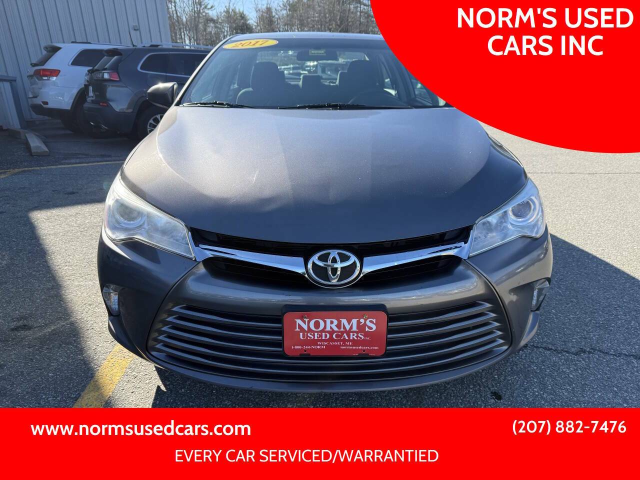 2017 Toyota Camry LE — Sedan — 102,001 mi — Wiscasset, ME