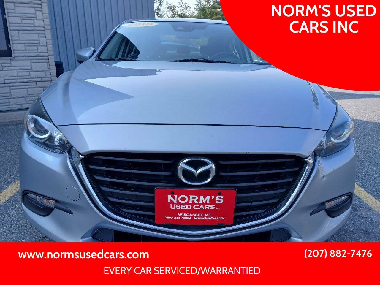 2018 Mazda Mazda3 Sport — Sedan — 125,585 mi — Wiscasset, ME