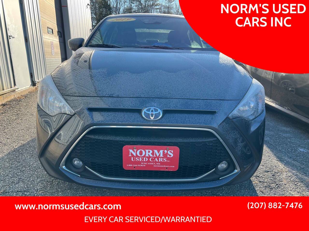 2019 Toyota Yaris LE — Sedan — 117,829 mi — Wiscasset, ME
