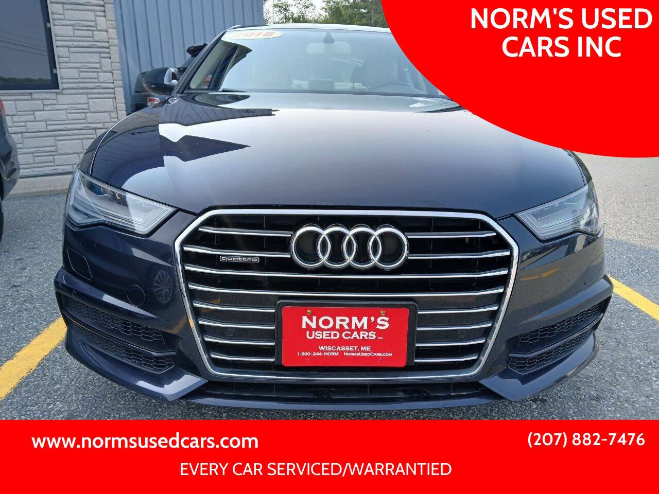 2018 Audi A6 Premium Plus — Sedan — 91,159 mi — Wiscasset, ME