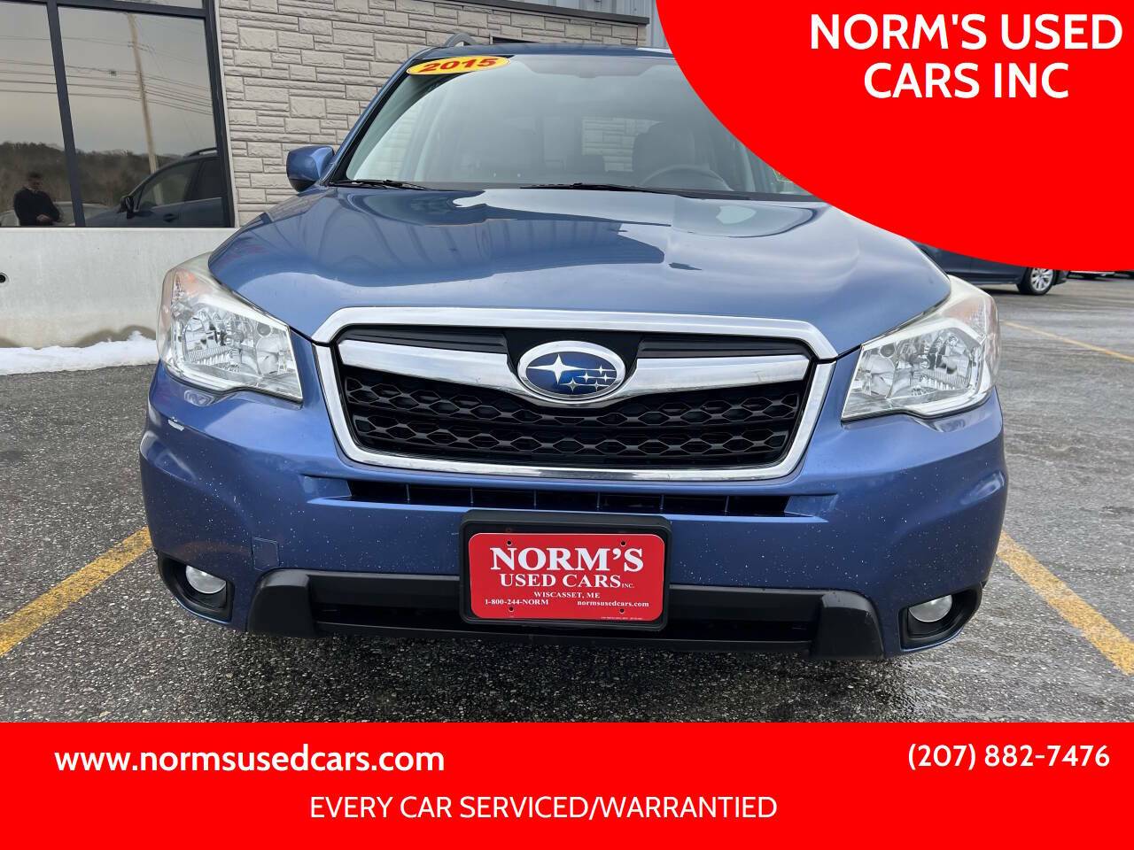 2015 Subaru Forester 2.5i Limited — SUV — 91,918 mi — Wiscasset, ME