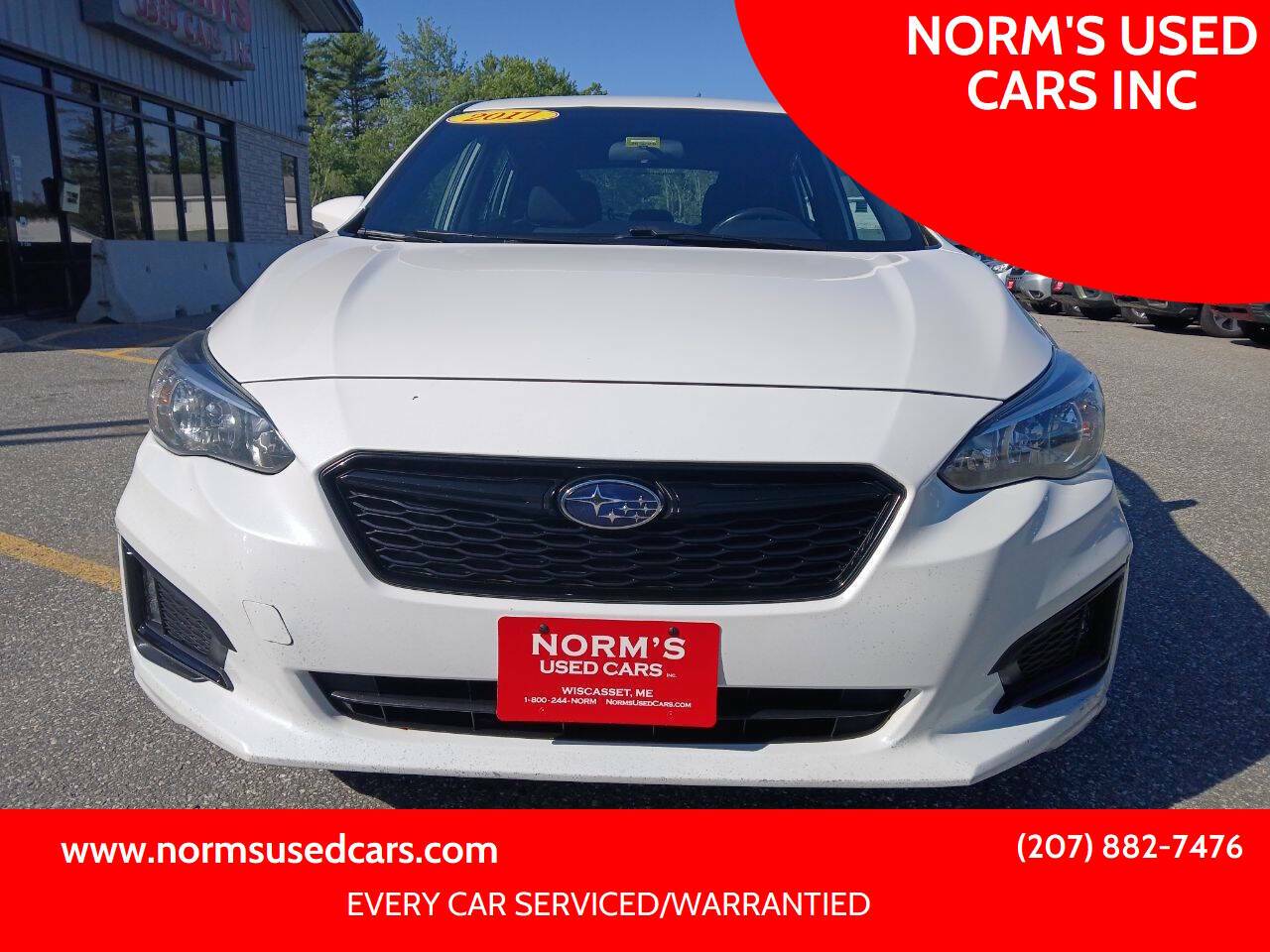 2017 Subaru Impreza 2.0i Sport — Hatchback — 106,721 mi — Wiscasset, ME
