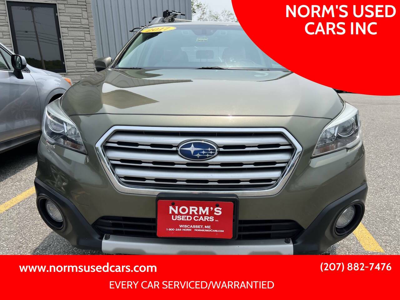 2017 Subaru Outback 2.5i Limited — SUV — 184,395 mi — Wiscasset, ME