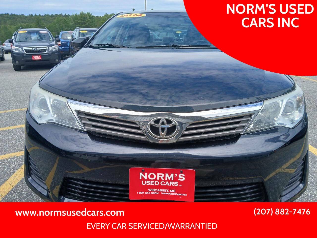 2014 Toyota Camry L — Sedan — 108,295 mi — Wiscasset, ME
