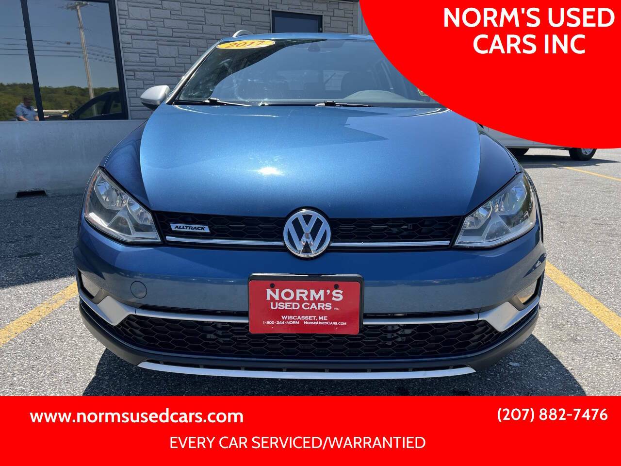 2017 Volkswagen Golf Alltrack SE — Wagon — 102,736 mi — Wiscasset, ME