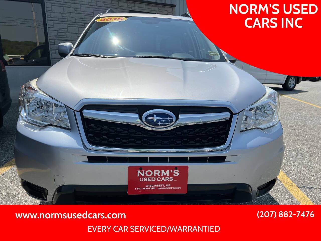 2016 Subaru Forester 2.5i Premium — SUV — 127,128 mi — Wiscasset, ME