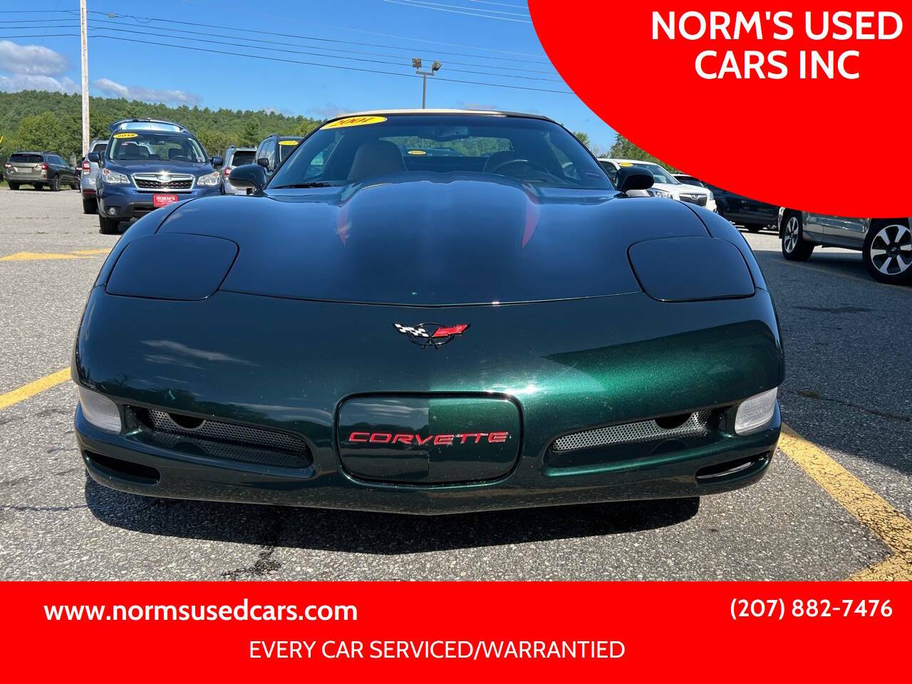 2001 Chevrolet Corvette Base — Convertible — 79,045 mi — Wiscasset, ME
