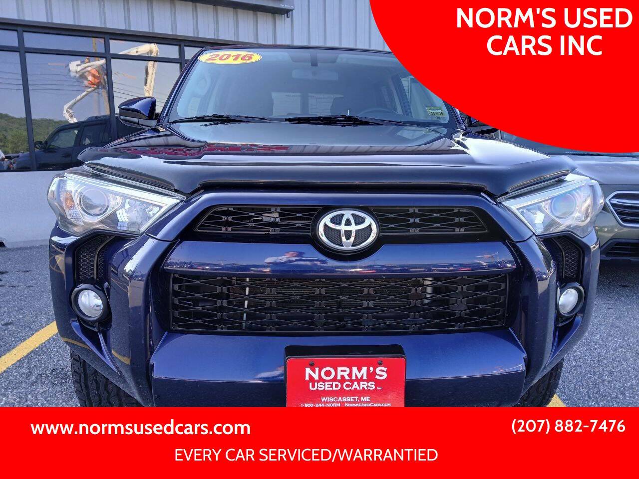 2016 Toyota 4Runner SR5 — SUV — 129,879 mi — Wiscasset, ME