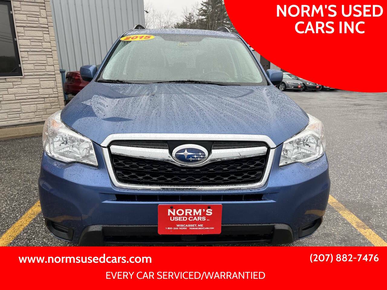 2015 Subaru Forester 2.5i Premium — SUV — 114,975 mi — Wiscasset, ME