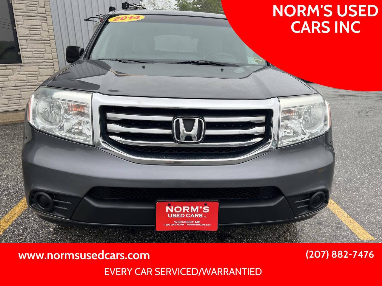 2014 Honda Pilot LX — SUV — 121,562 mi — Wiscasset, ME