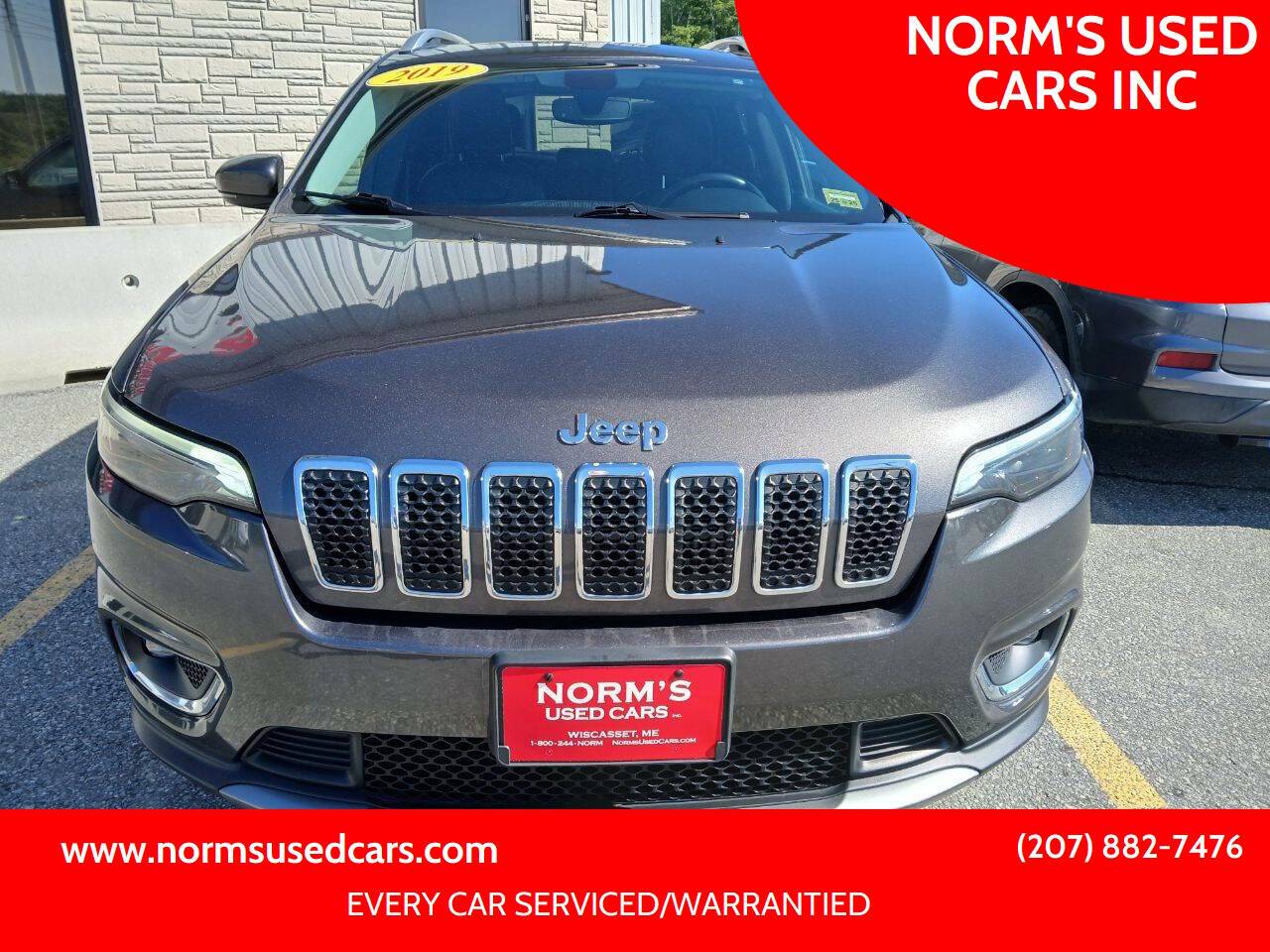 2019 Jeep Cherokee Limited — SUV — 91,228 mi — Wiscasset, ME